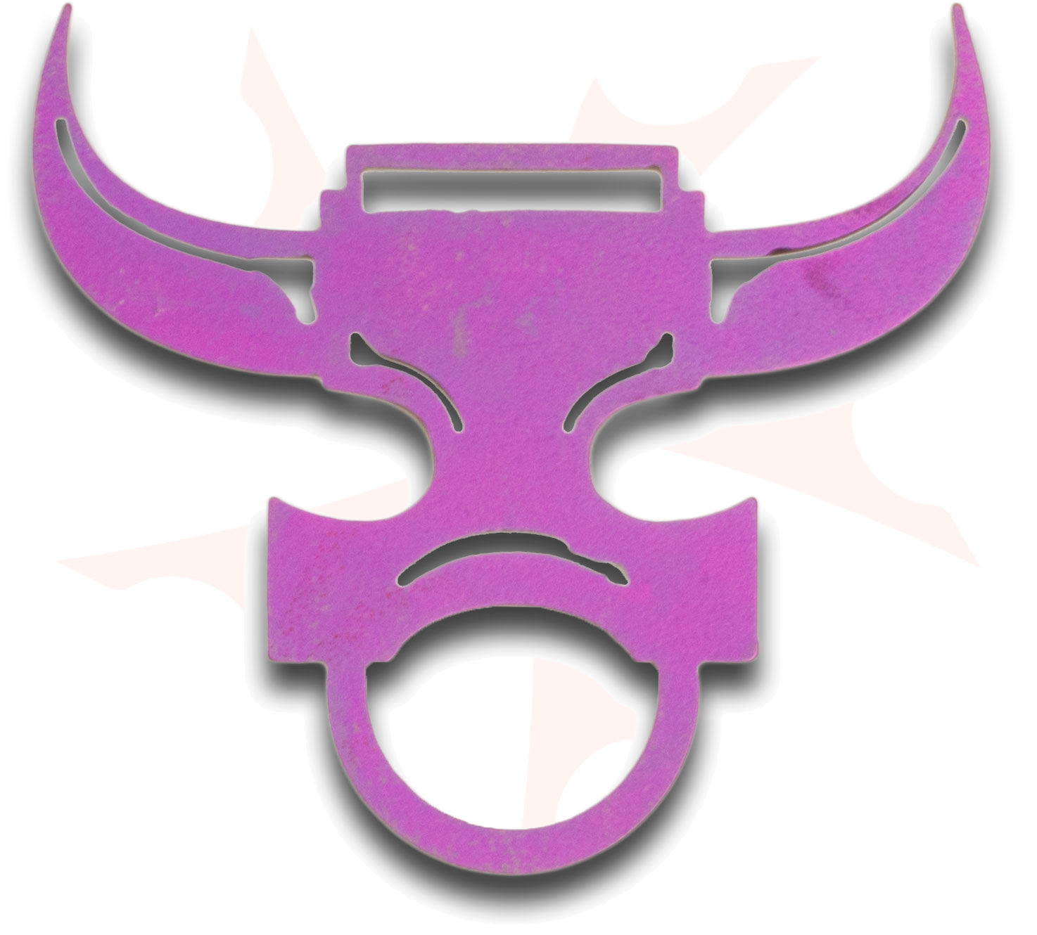 Iron Bull Magenta Joe Bananas Anodized Titanium Slinger Bottle Opener