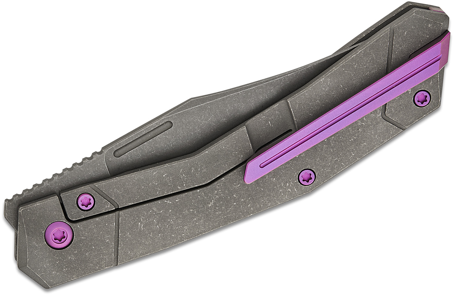 Jack Wolf Knives Bionic Jack Traditional Frame Lock Front Flipper Knife 