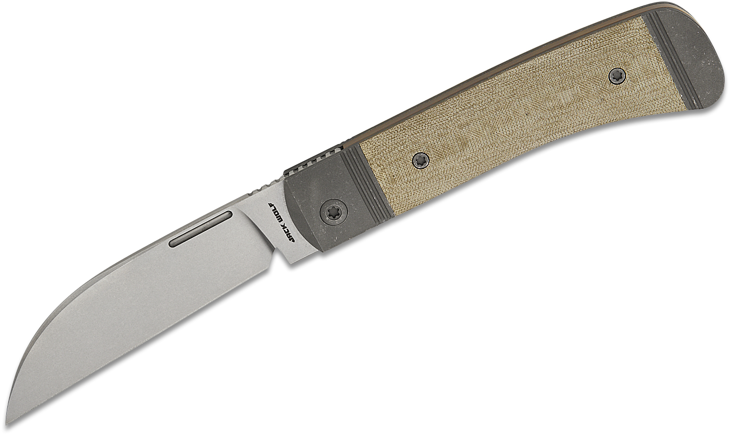 Jack Wolf Knives Diamondback Jack Traditional Bolster Lock Front