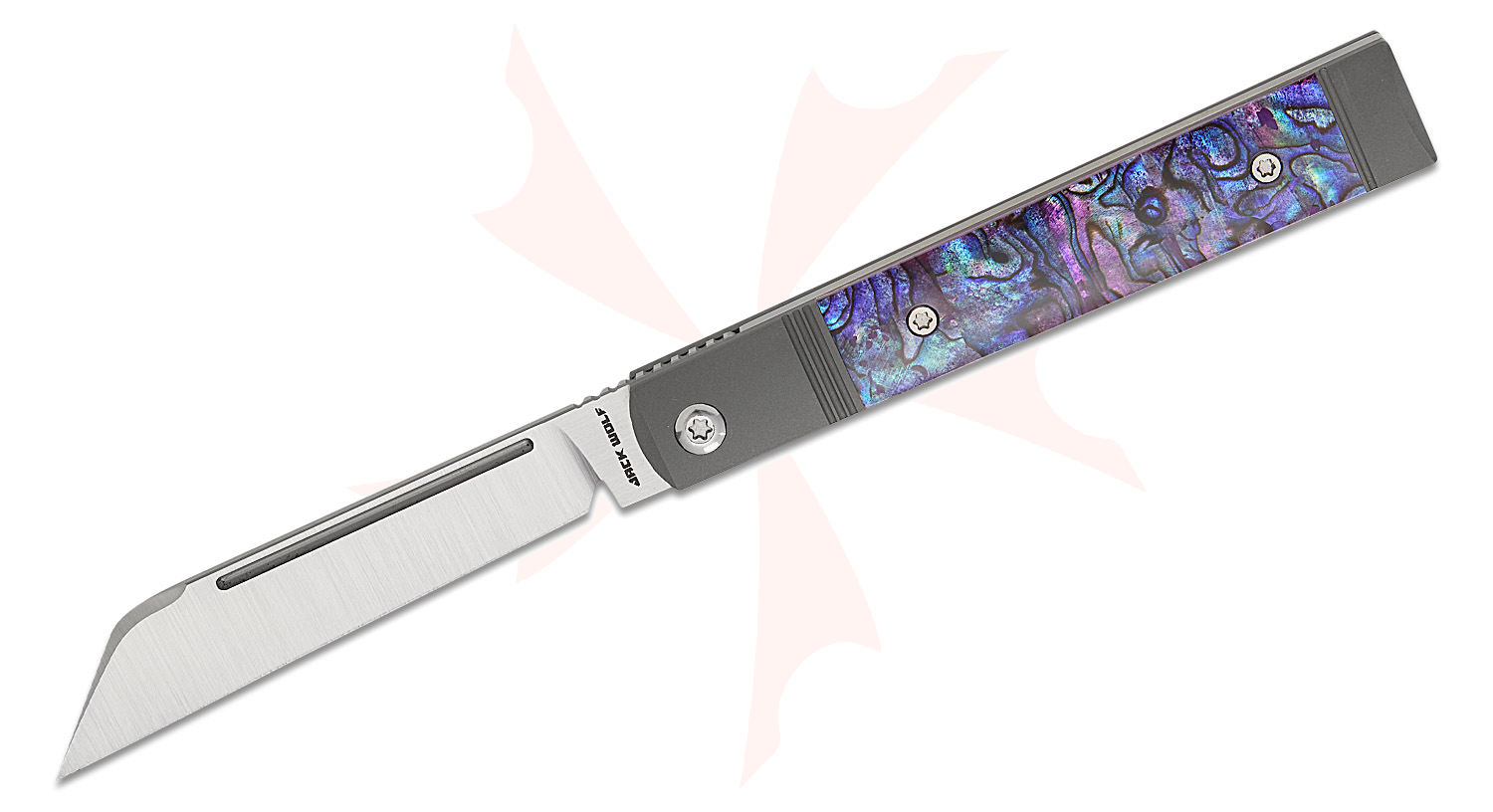 Jack Wolf Knives Feelbetter Jack Bolster Lock Front Flipper Knife