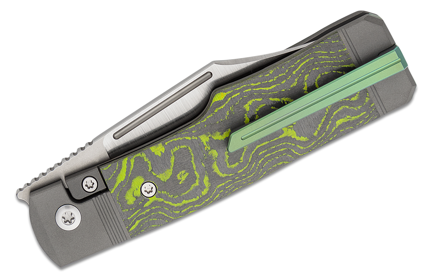 Jack Wolf Knives Gunslinger Jack Traditional Front Flipper Knife 3.23