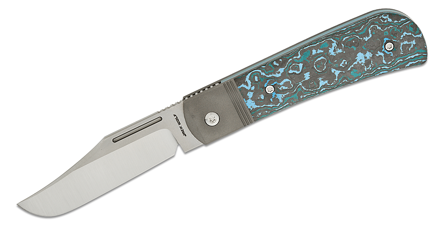 Jack Wolf Knives The Benny Traditional Front Flipper Knife 3.25