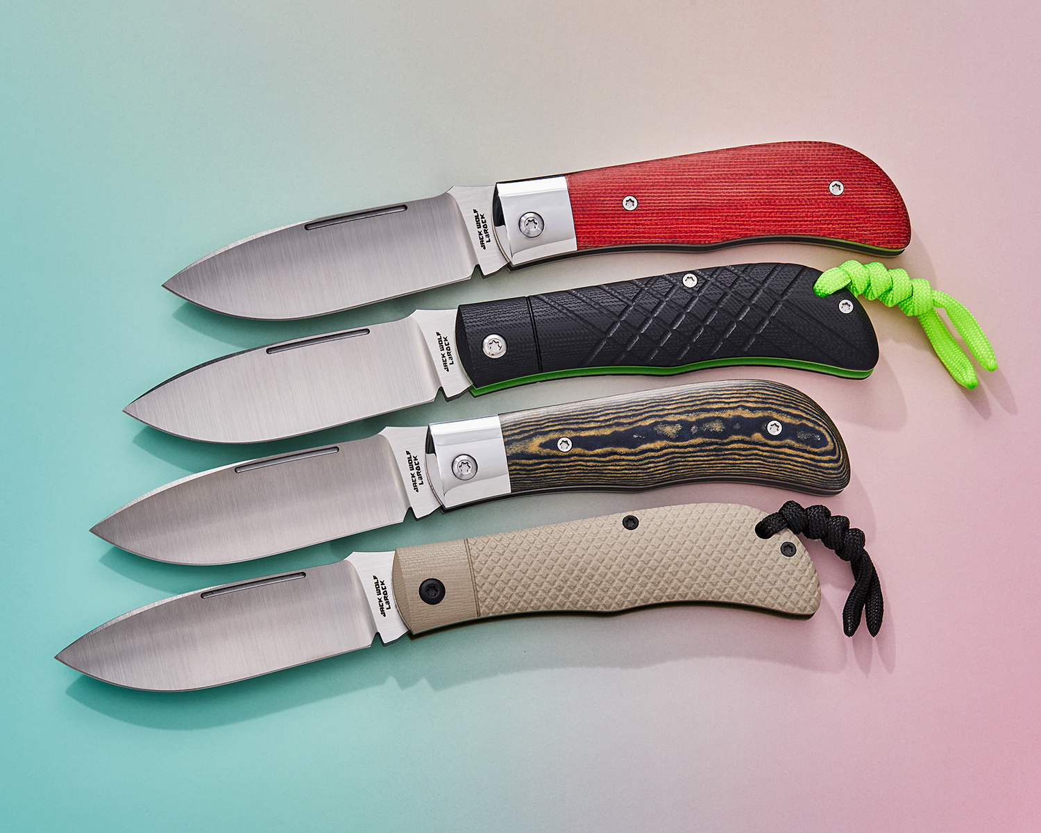 Jack Wolf Knives Steel Series Tracy LaRock Timber Jack Traditional ...