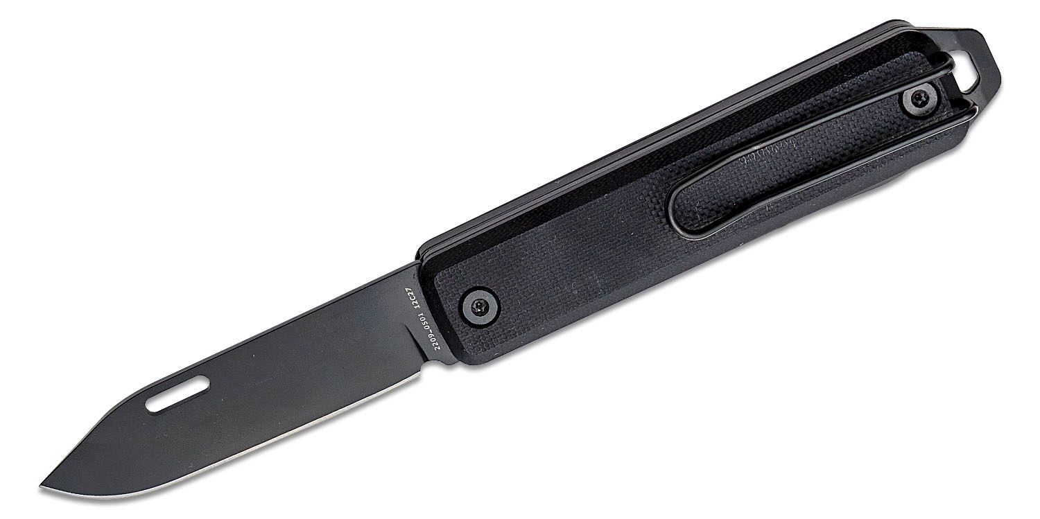 The James Brand The Ellis Scissors Serrated Black G10 Stainless KN119101-01  pocket knife