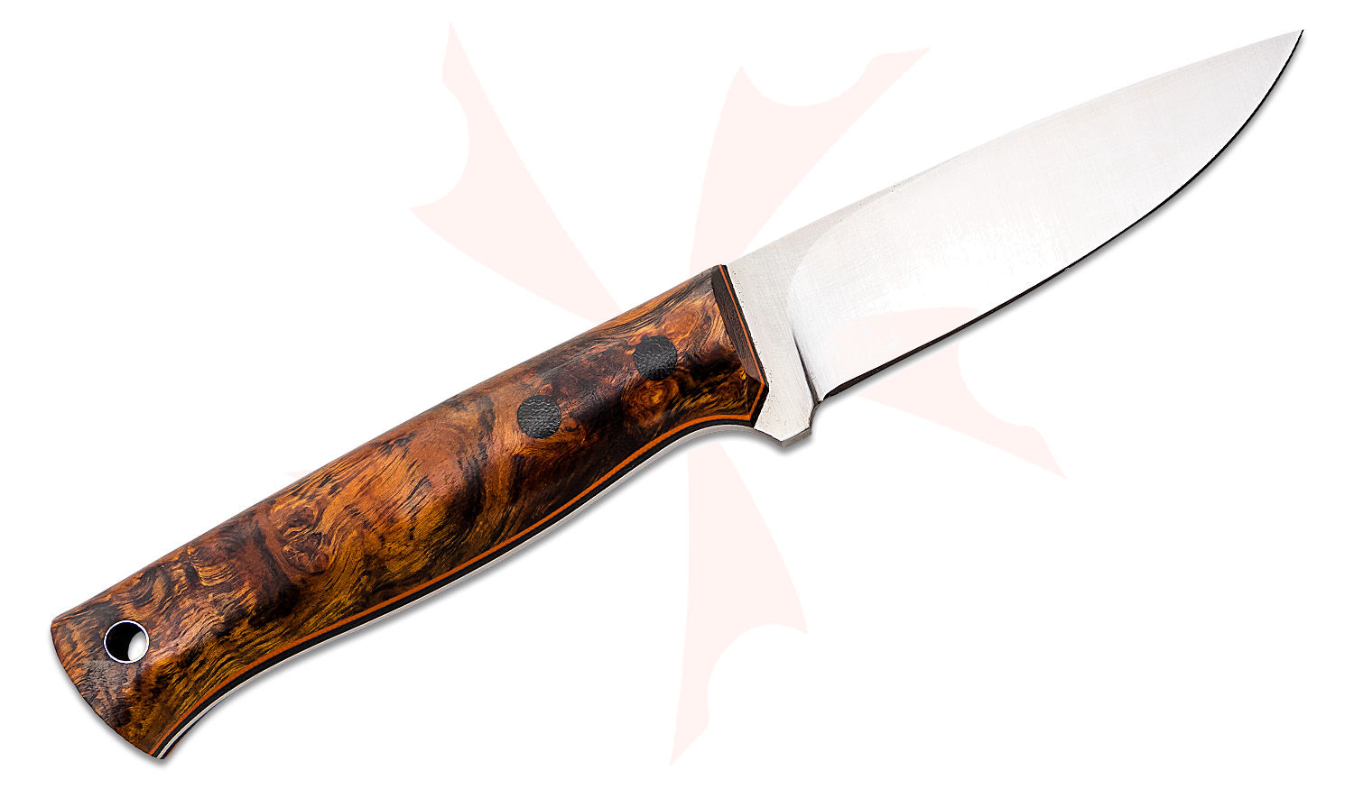 JB Knifeworks Joey Berry Custom Fixed Blade 3.75" 80CrV2 Tapered Tang