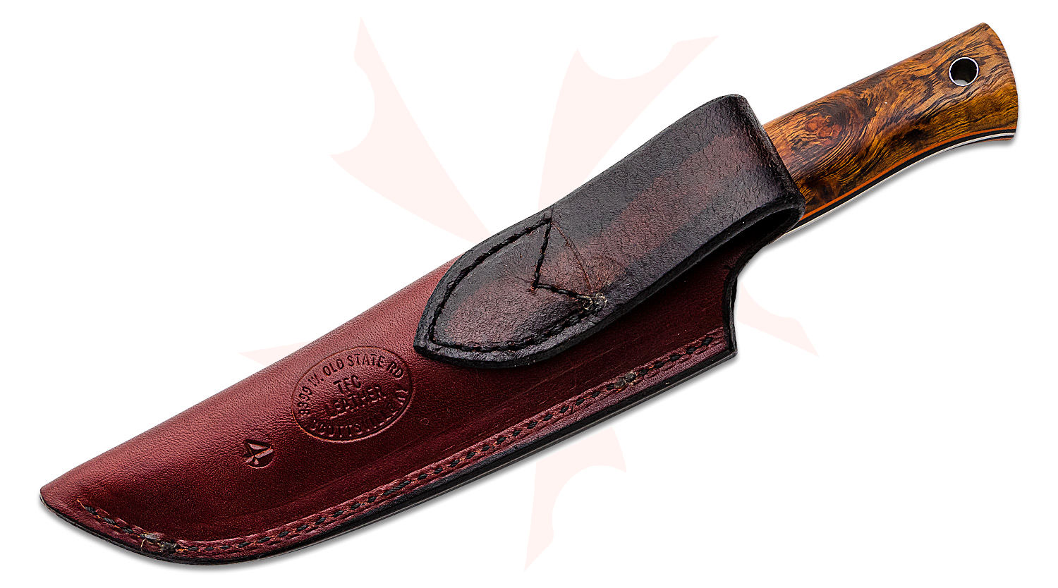 JB Knifeworks Joey Berry Custom Fixed Blade 3.75" 80CrV2 Tapered Tang