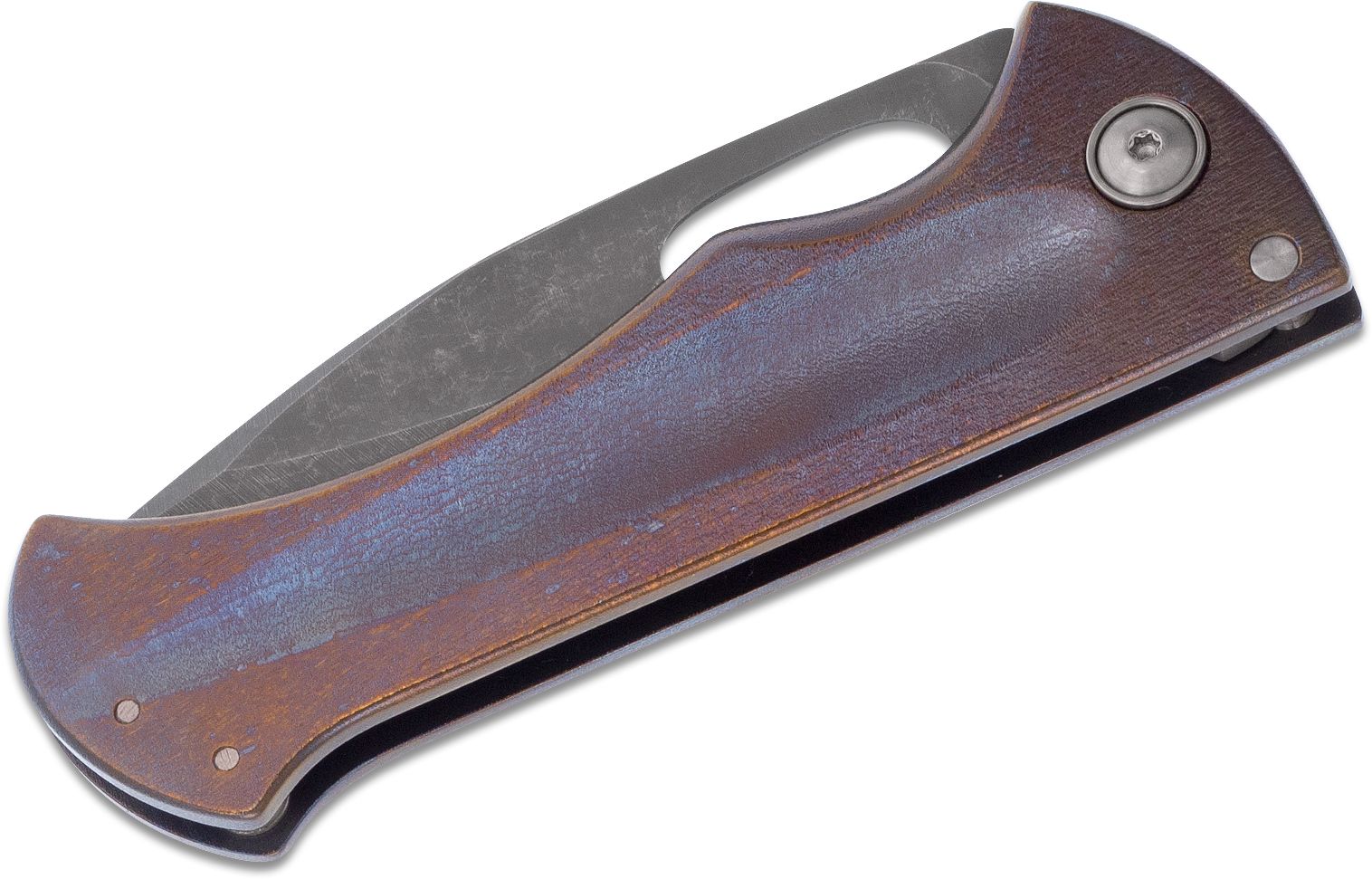 John Gray Tracker Dan Custom Bloodshark Folding Knife 3.2