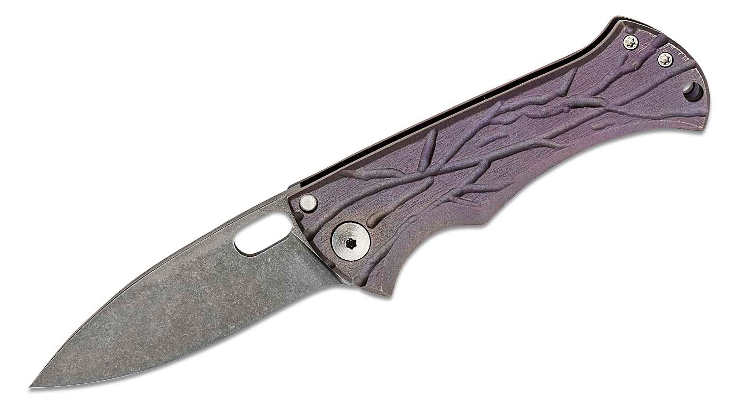 John Gray Tracker Dan Custom Bloodshark Folding Knife 3.25
