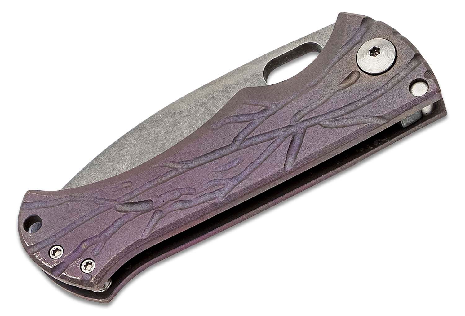John Gray Tracker Dan Custom Bloodshark Folding Knife 3.25