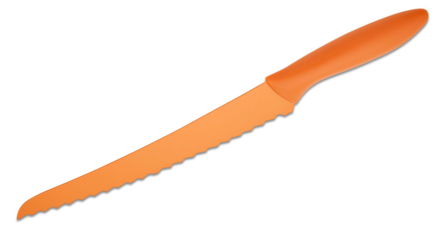 Serrated Bread Knife - 8in Ultra Sharp, Never Sharpen All Purpose Kitchen  Knife