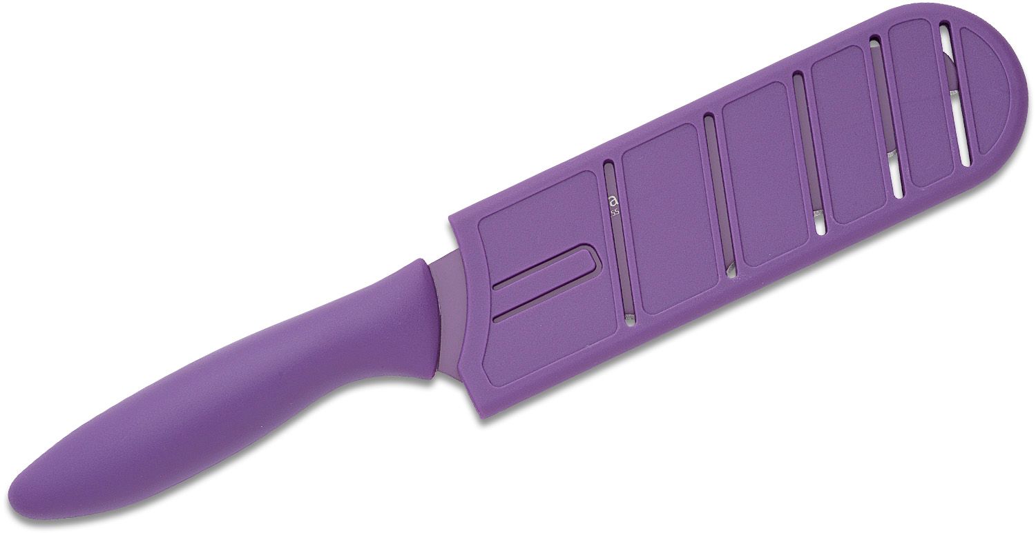 Serrated Vibrant Purple Paring Knife