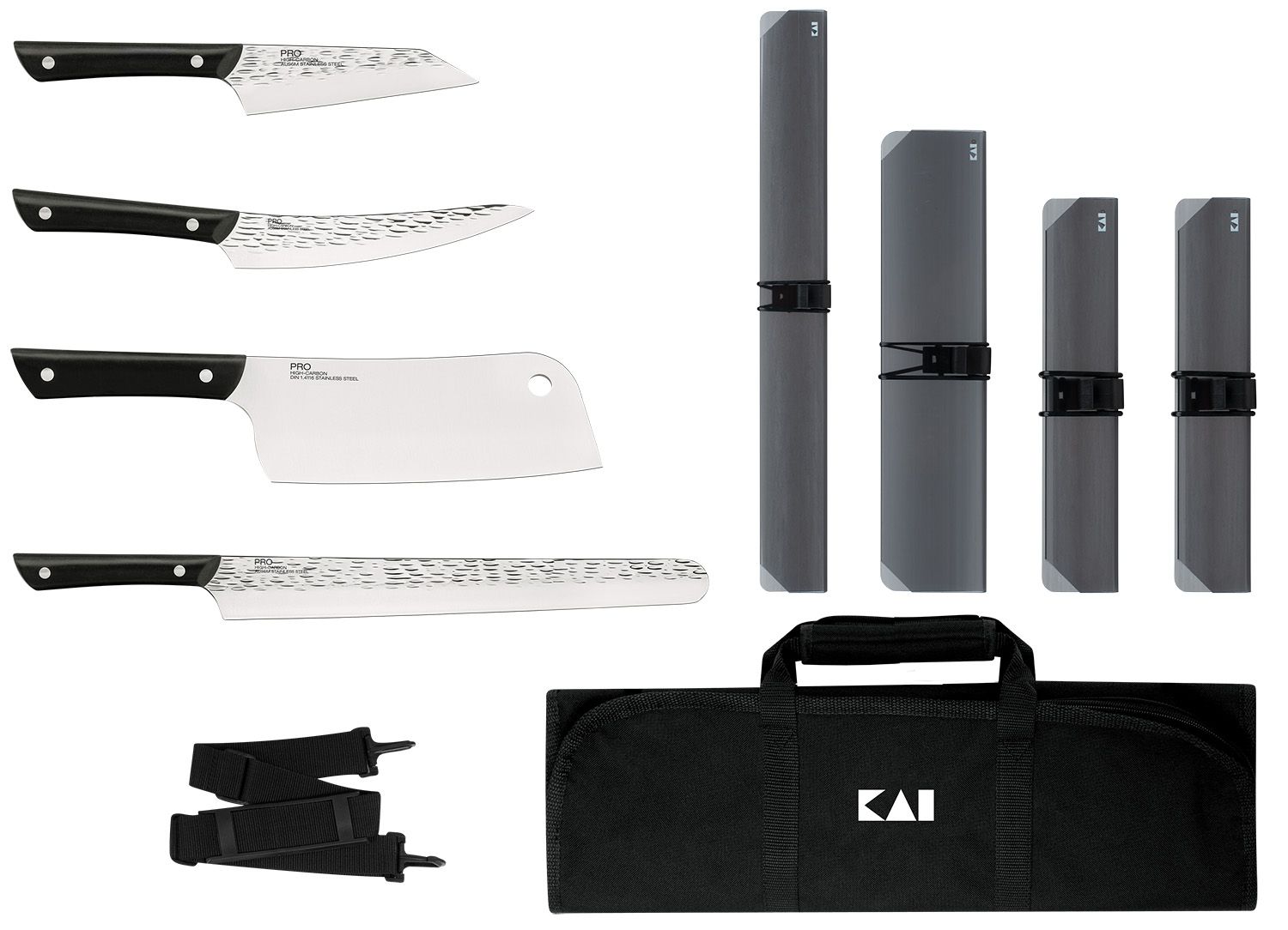 Kai Professional Slicing/Brisket 12 Knife in Black and Stainless