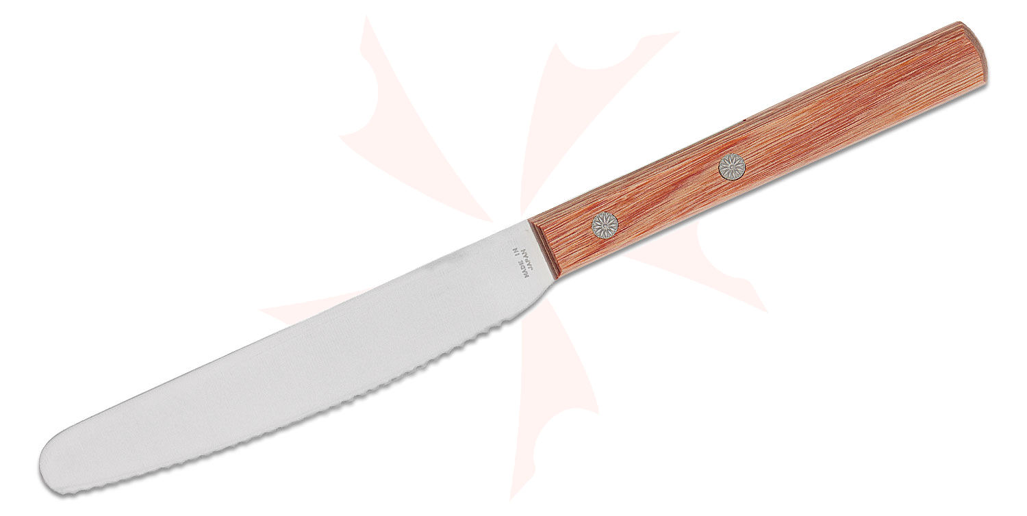 Kanetsune Serrated Spatula Spread Knife 4.75