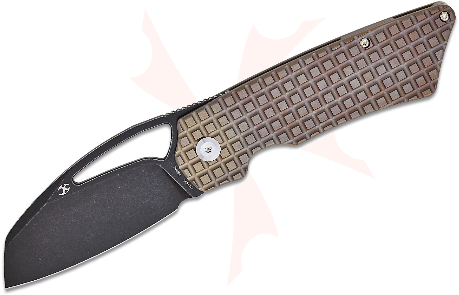 Kansept Knives Marshall Noble Goblin XL Frame Lock Front Flipper