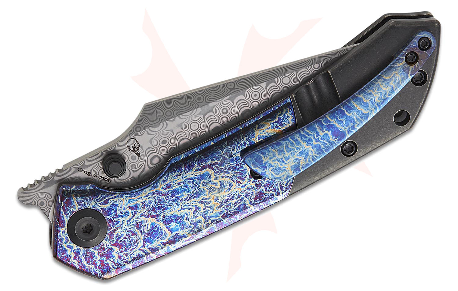 Kansept Knives Fenrir Liner Lock Front Flipper Knife 3.48
