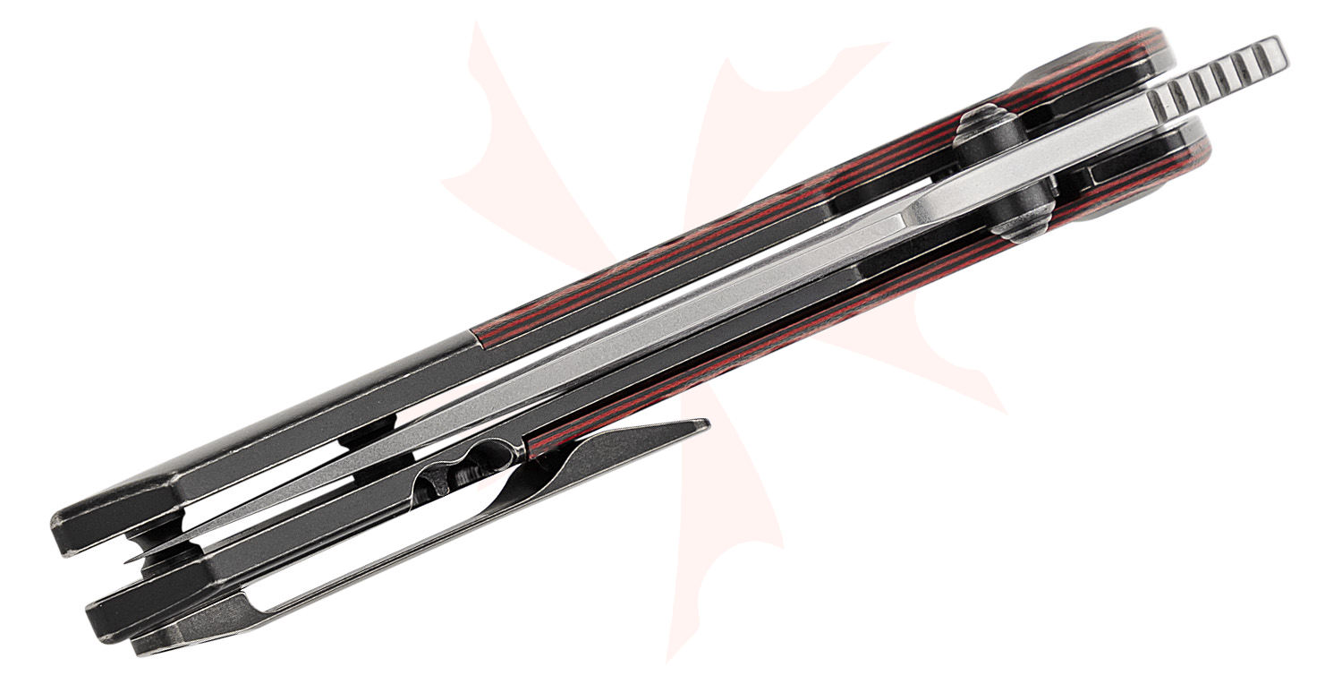 Kansept Knives Fenrir Left Handed Front Flipper 3.48