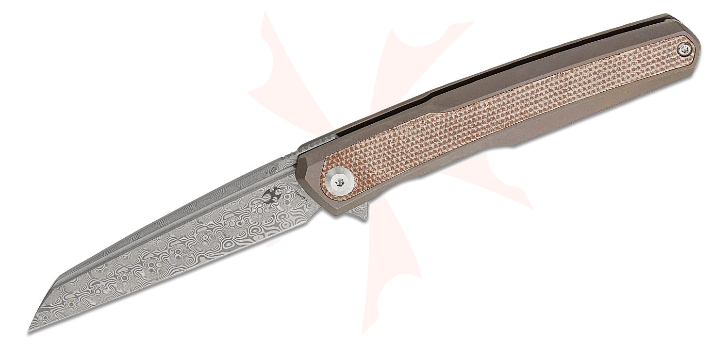 Kansept Knives Ostap Hel Arcus Flipper Knife 3.43
