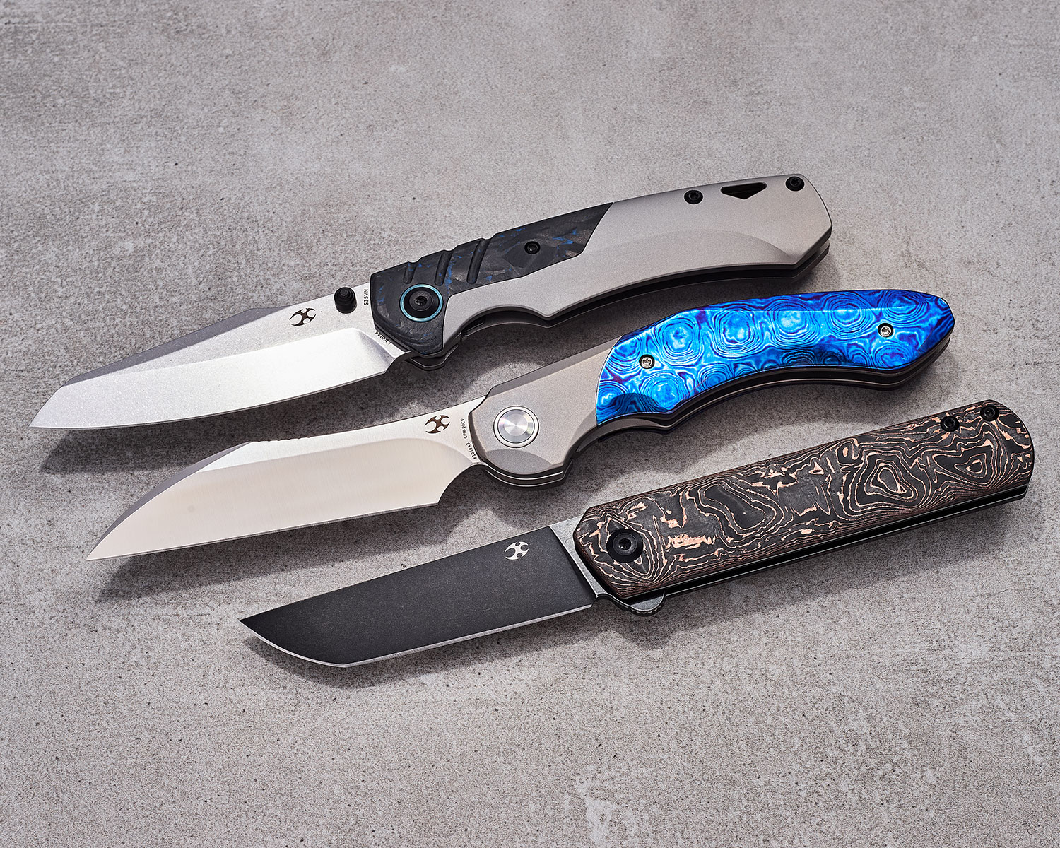 Kansept Knives Cosmos Frame Lock Flipper Knife 3.58