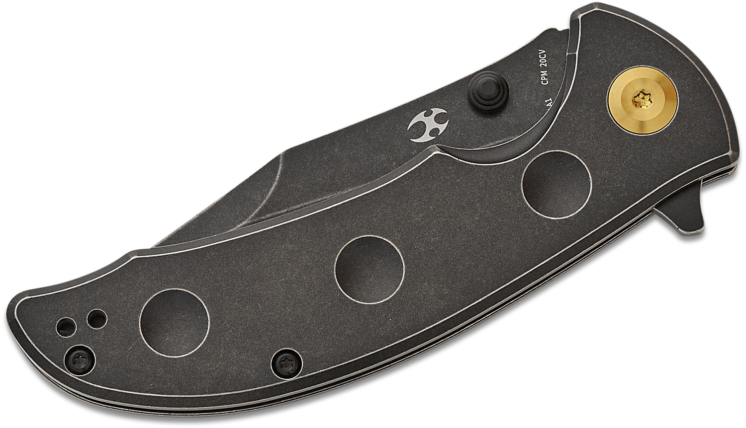 REIページ Kansept Knives Rei Frame Lock Flipper Knife 3.24