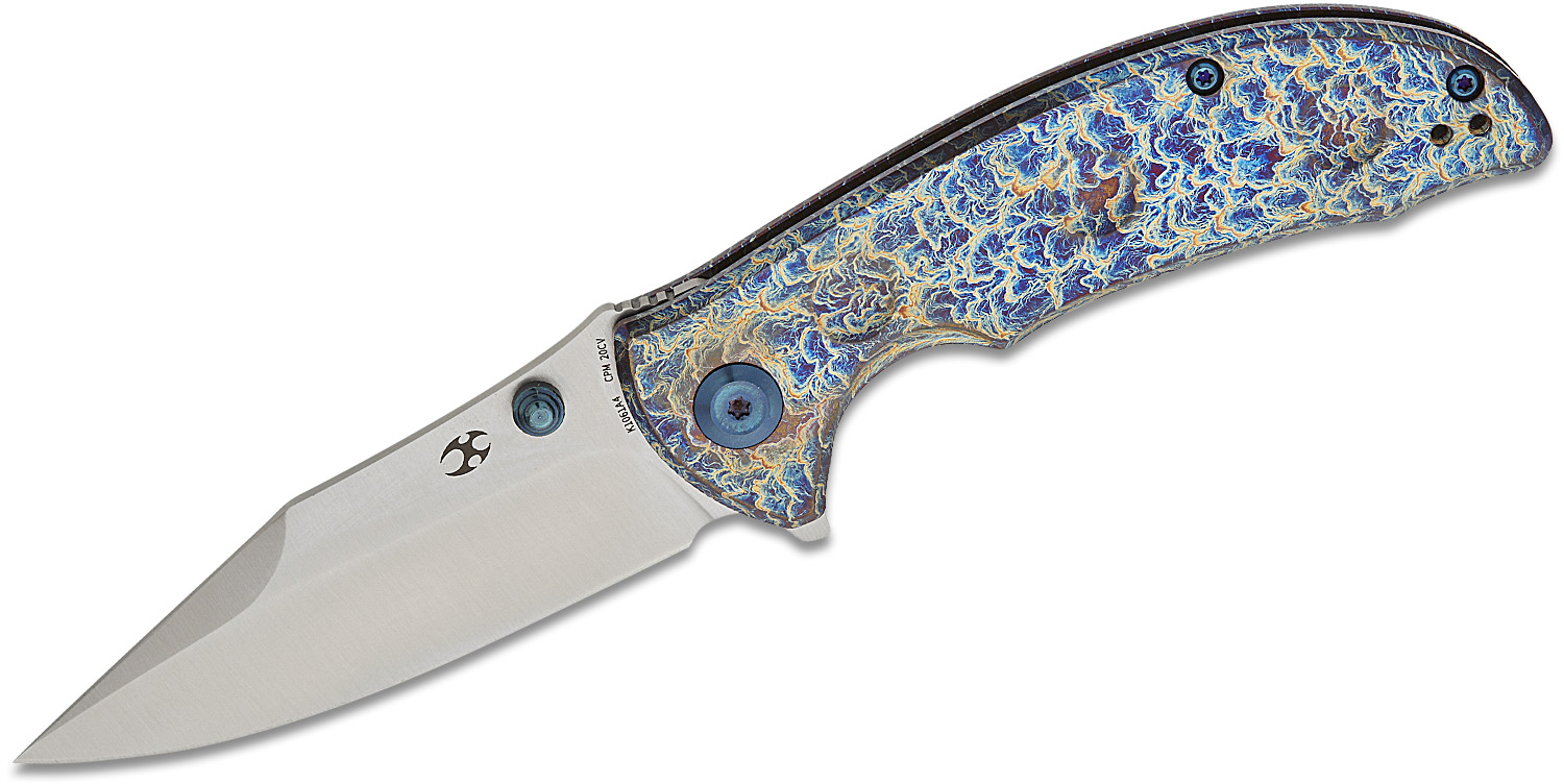 ラピス76 Kansept Knives Rei Frame Lock Flipper Knife 3.24