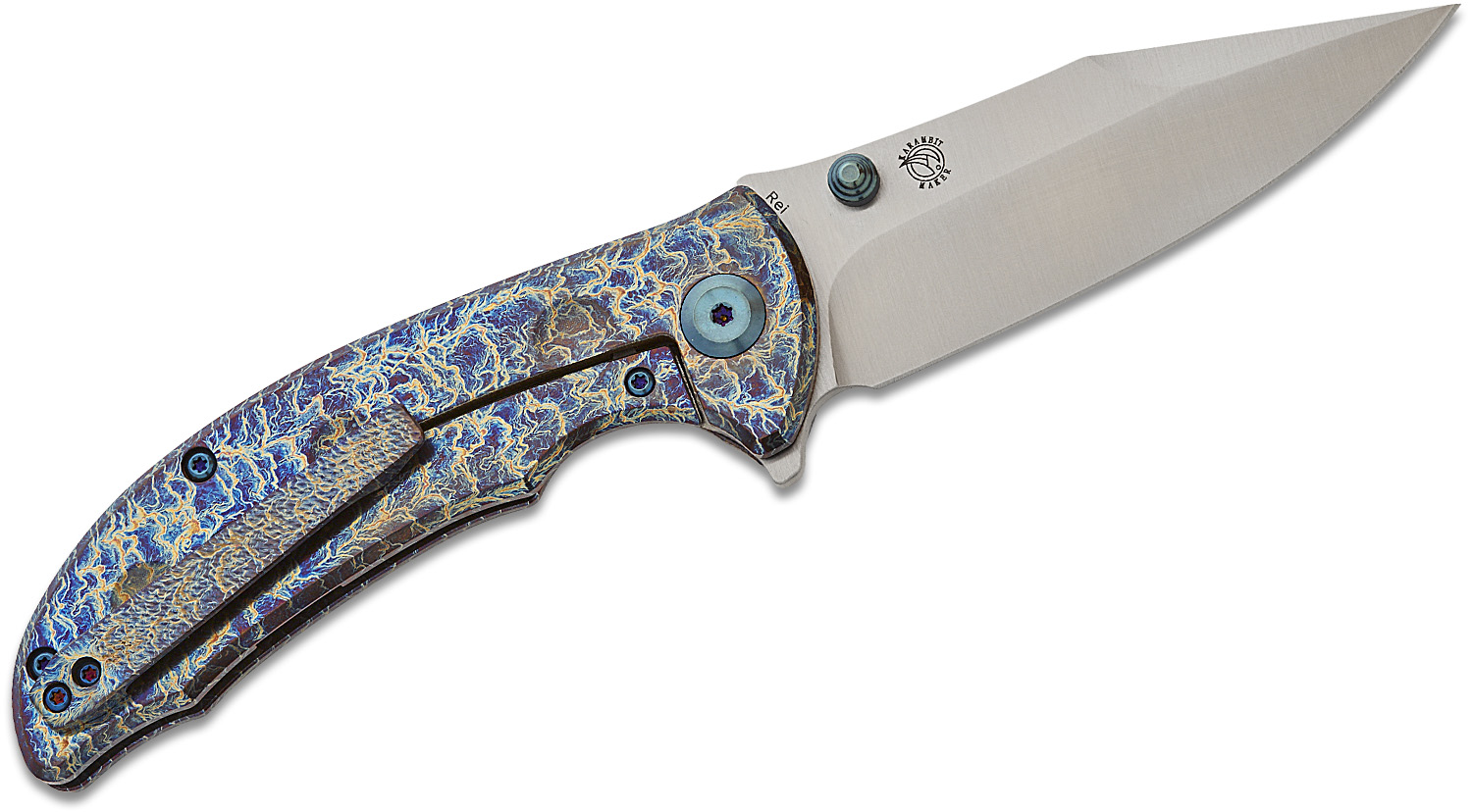 Kansept Knives Rei Frame Lock Flipper Knife 3.24