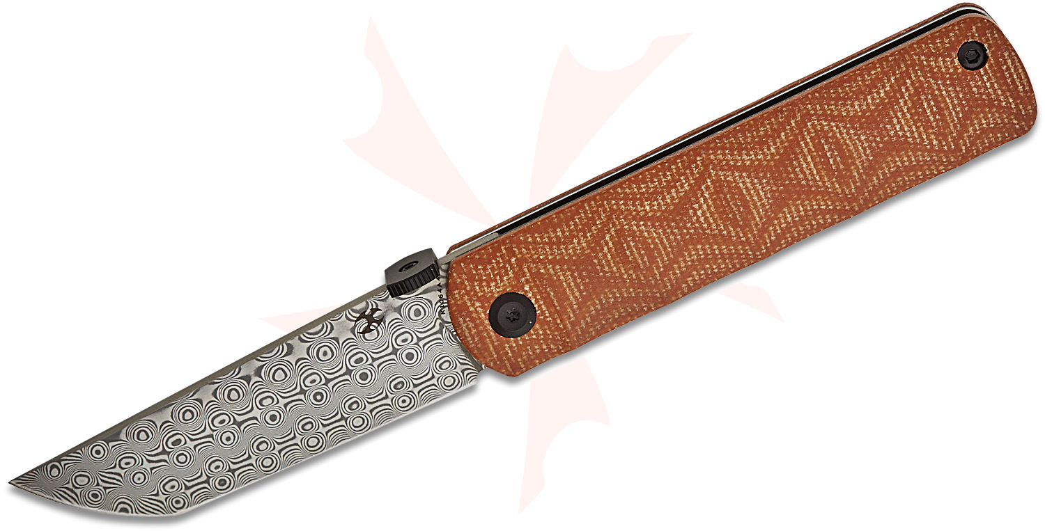 Botanize×konect fang ボタナイズ Kansept Knives Rolf Helbig BTF Folding Knife 3.24