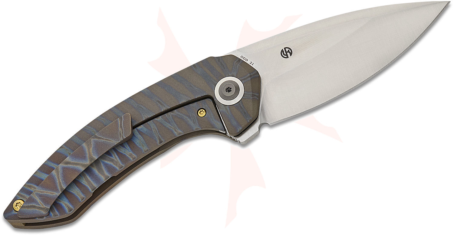 Kansept Knives Geoff Blauvelt ODD 21 Frame Lock Flipper