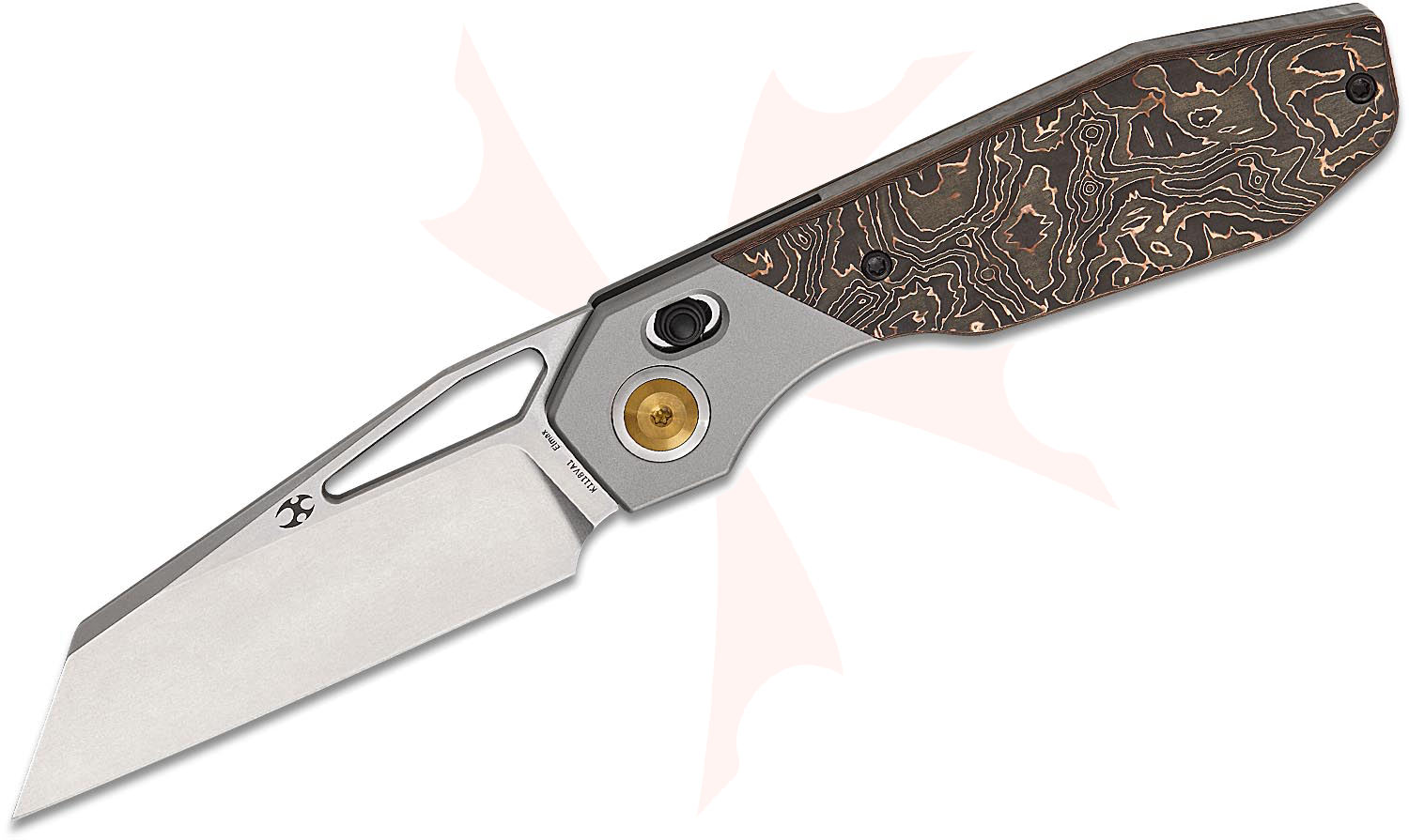 Kansept Knives QTRO Crossbar Lock Folding Knife 3.59