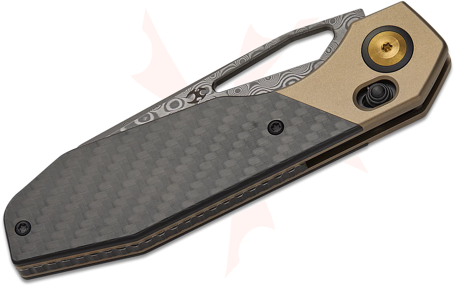 Kansept Knives QTRO Crossbar Lock Folding Knife 3.59