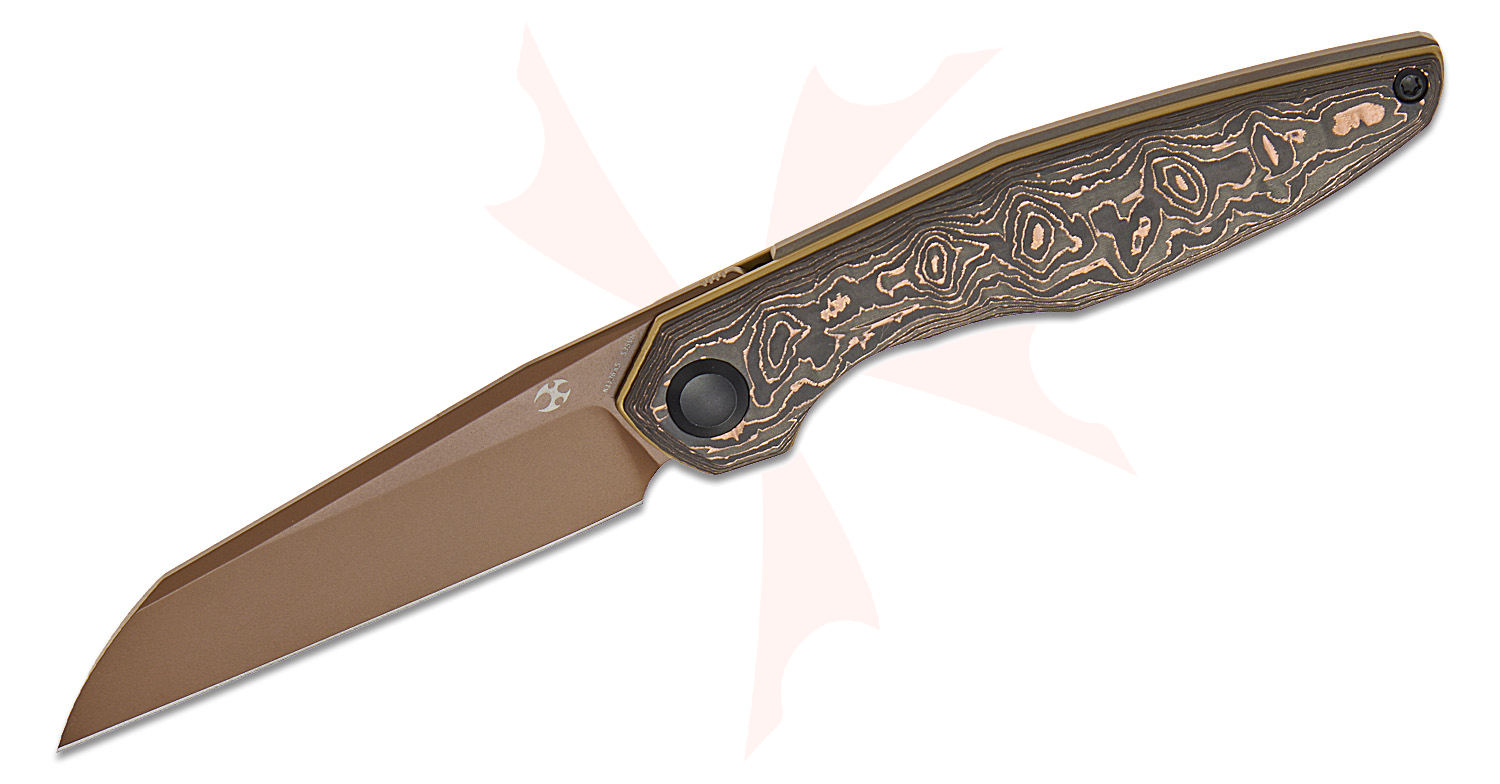 Kansept Knives James Arnold Halide Liner Lock Flipper Knife 3.2