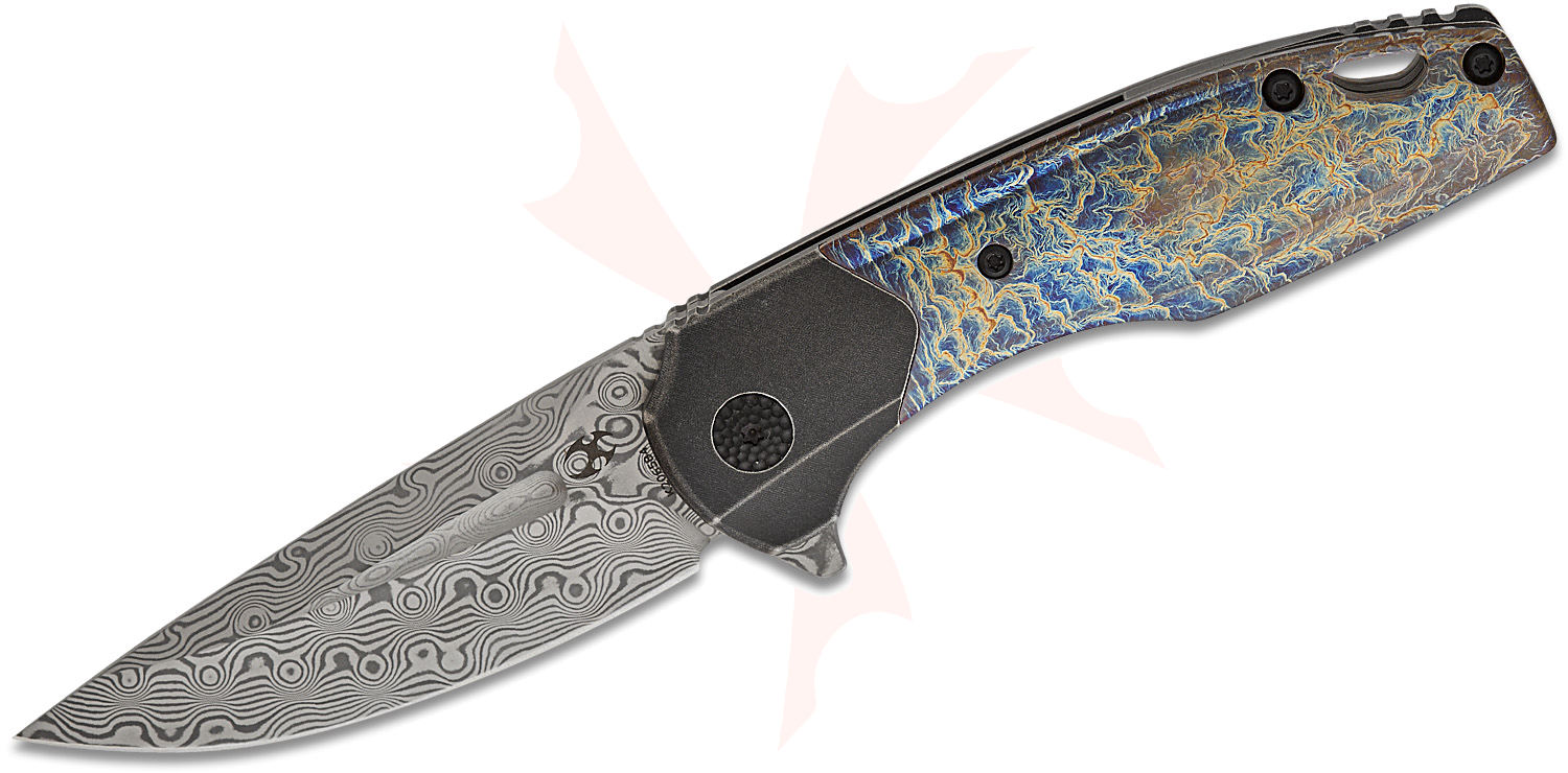 Kansept Knives Cassowary Frame Lock Flipper Knife 2.9