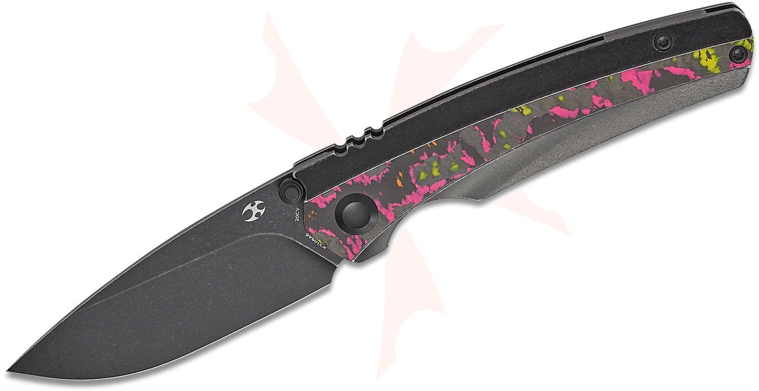 Kansept Knives Raven Frame Lock Folding Knife 3.13