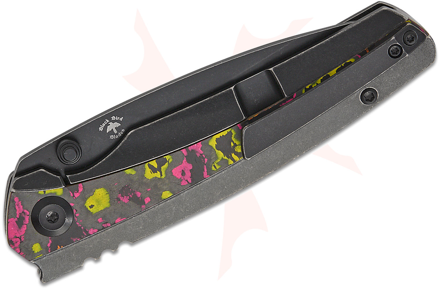 Kansept Knives Raven Frame Lock Folding Knife 3.13