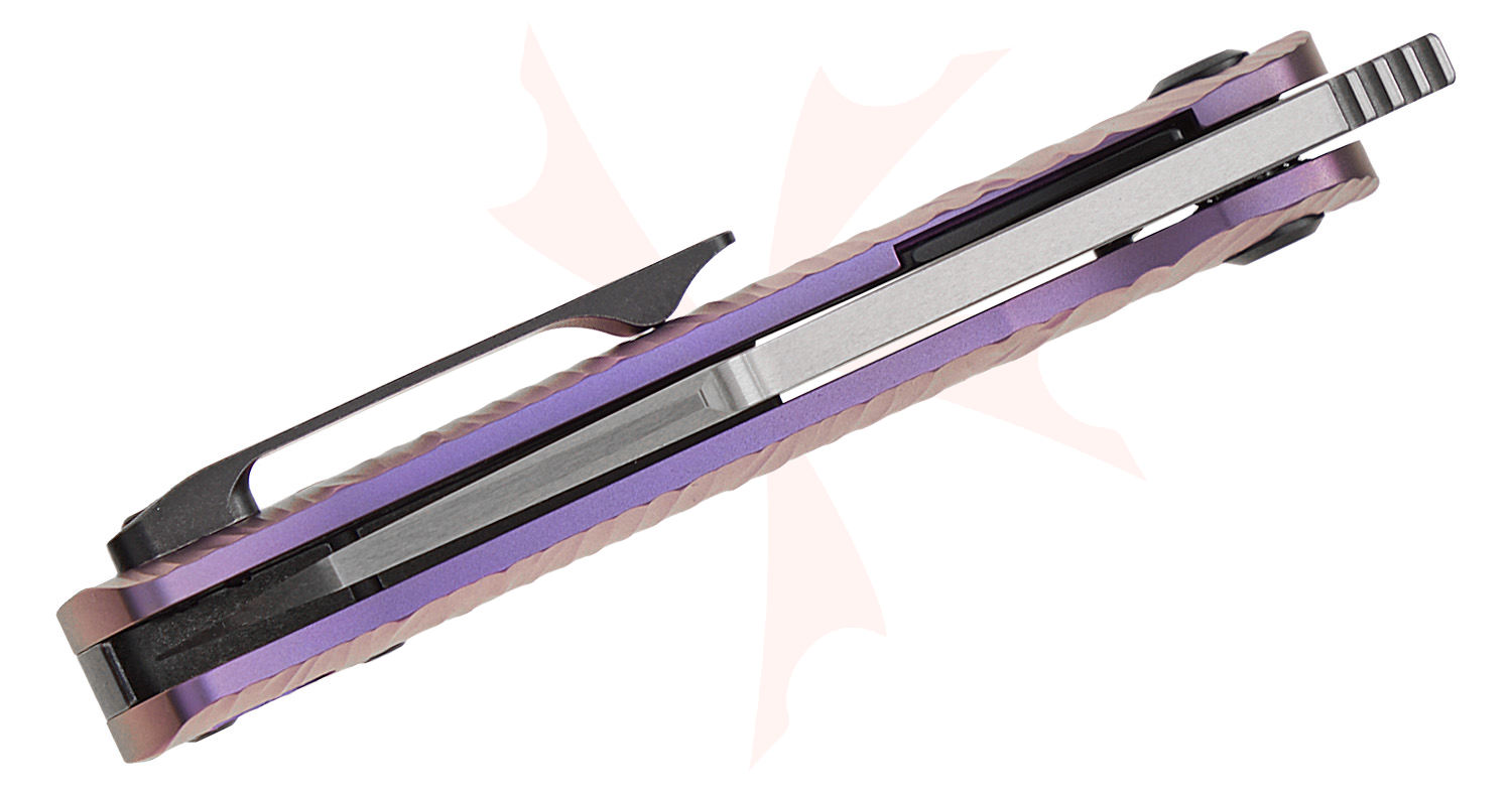 Kansept Knives Terry Cour II Orlok Nested Liner Lock Front Flipper