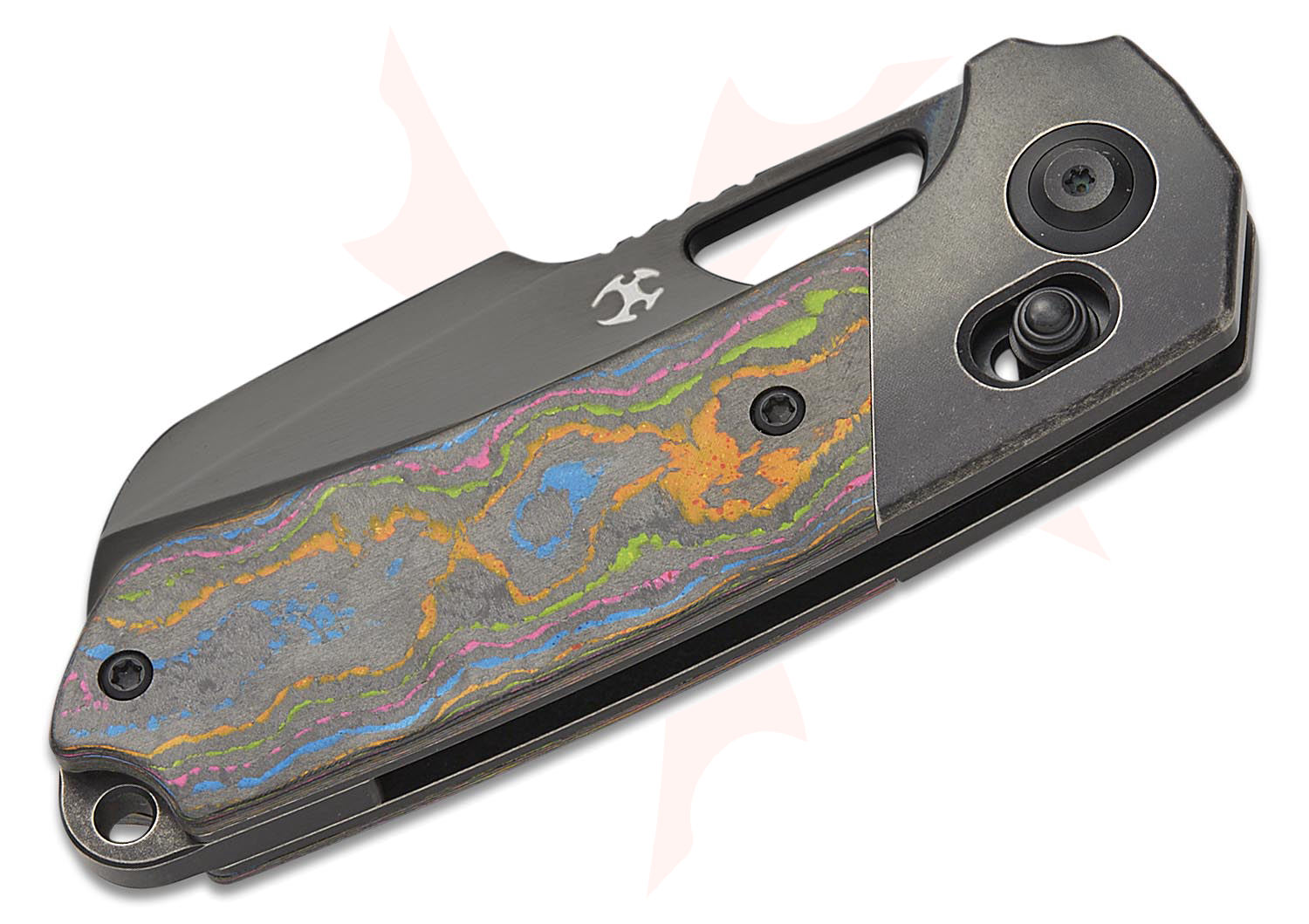 Kansept Knives Javi Garcia Nahual Crossbar Lock Flipper Knife 2.95