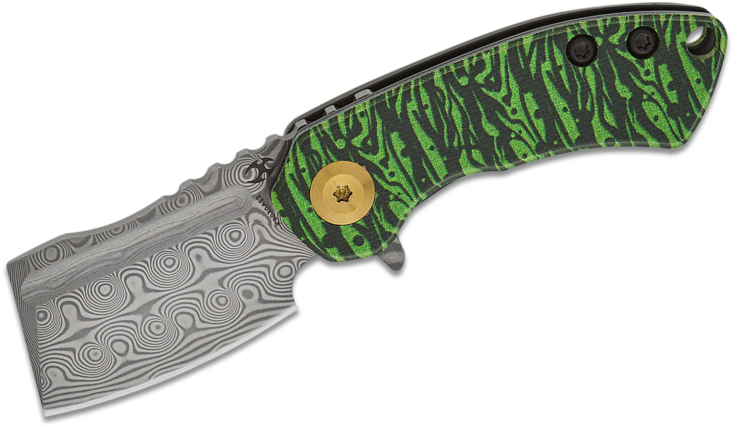 Kansept Knives Mini Korvid Liner Lock Flipper Knife 1.45