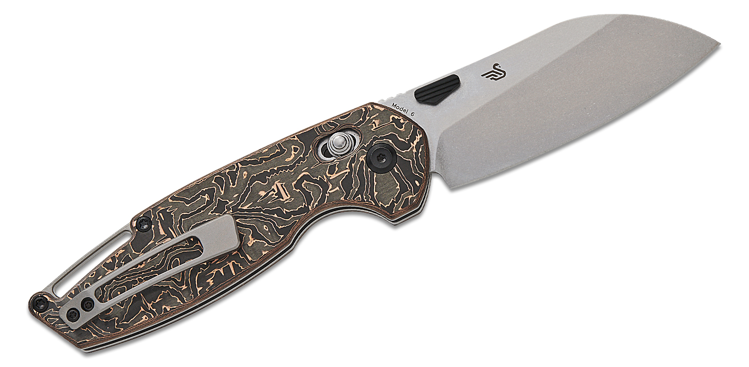 Kansept Knives Nick Swan Model 6 Crossbar Lock Folding Knife 3.1