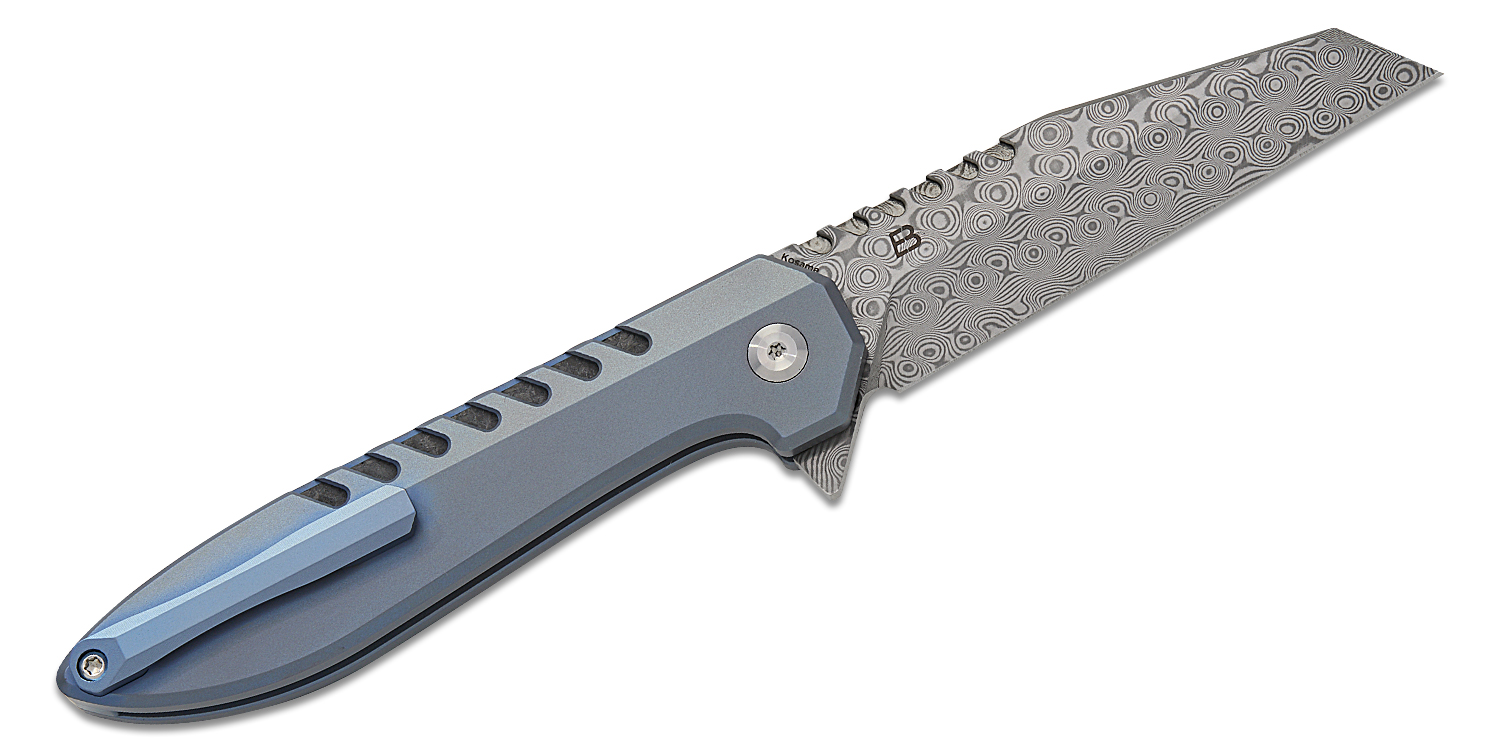 Kansept Knives Kosame Button Lock Flipper Knife 3.37