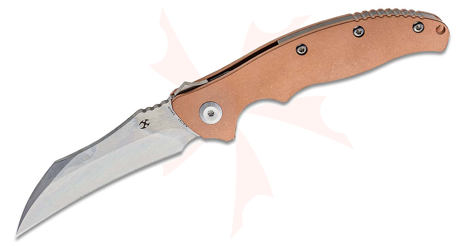 Kansept Knives Copperhead Flipper 3.54