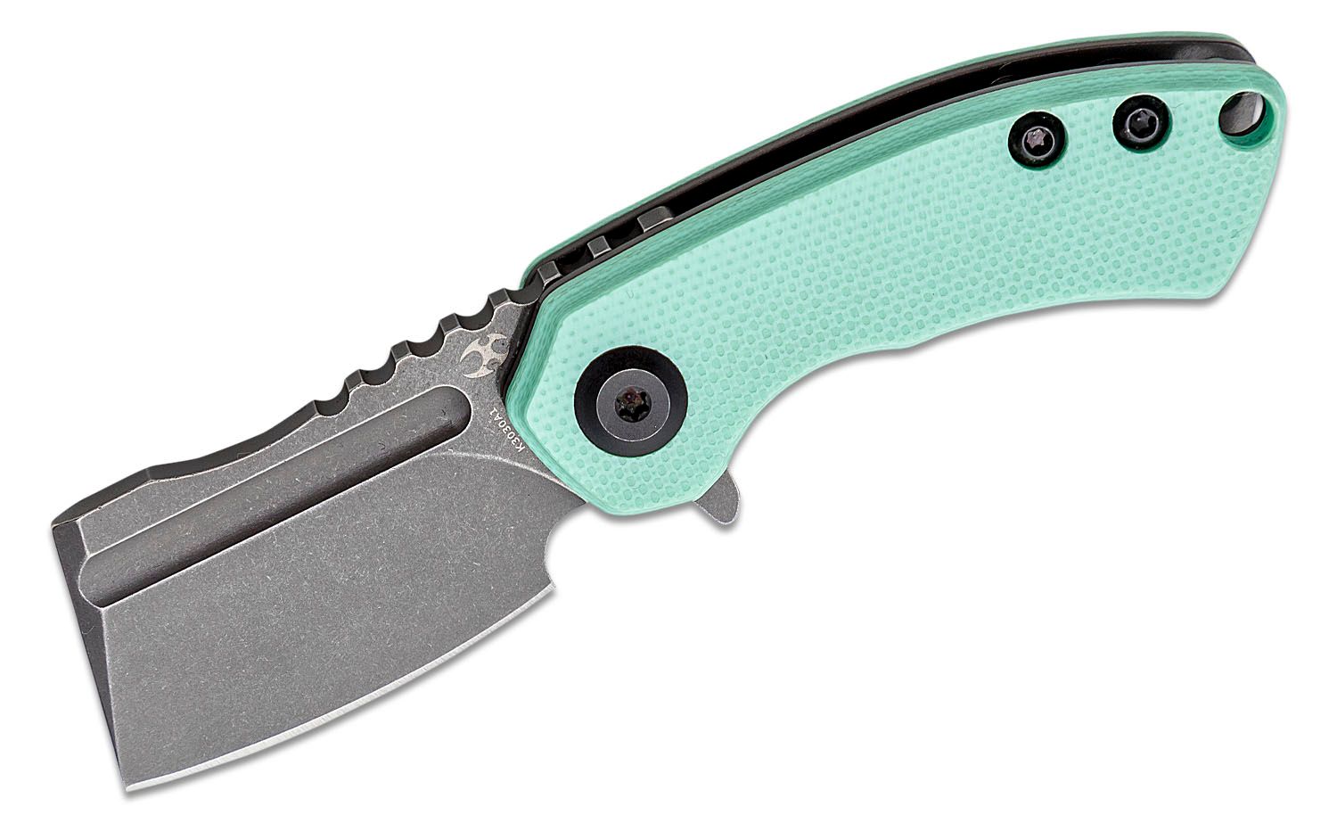 Schraf 10 Serrated Edge Slicing Knife with Blue TPRgrip Handle
