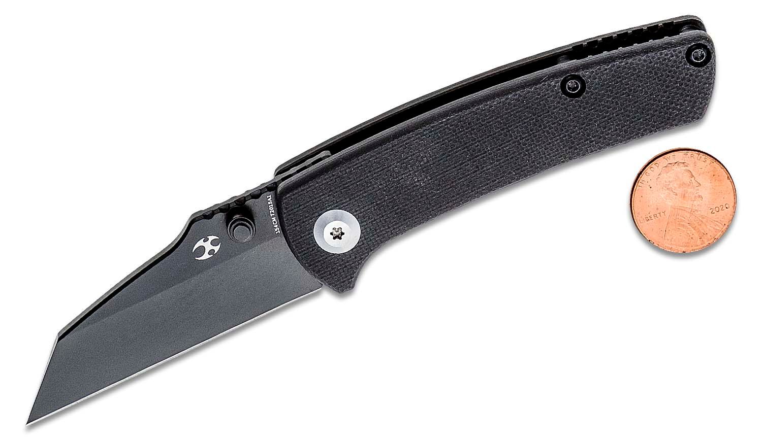 Pinkerton Knives White Neck Clever Knife (1in Satin Plain 154-CM) PK-NC