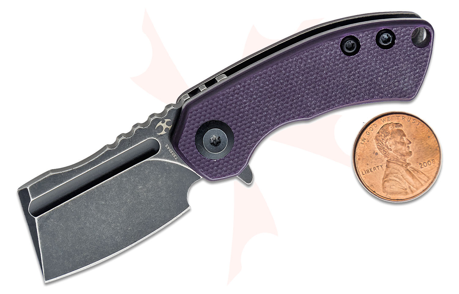 Kansept Knives Mini Korvid Flipper Knife 1.45