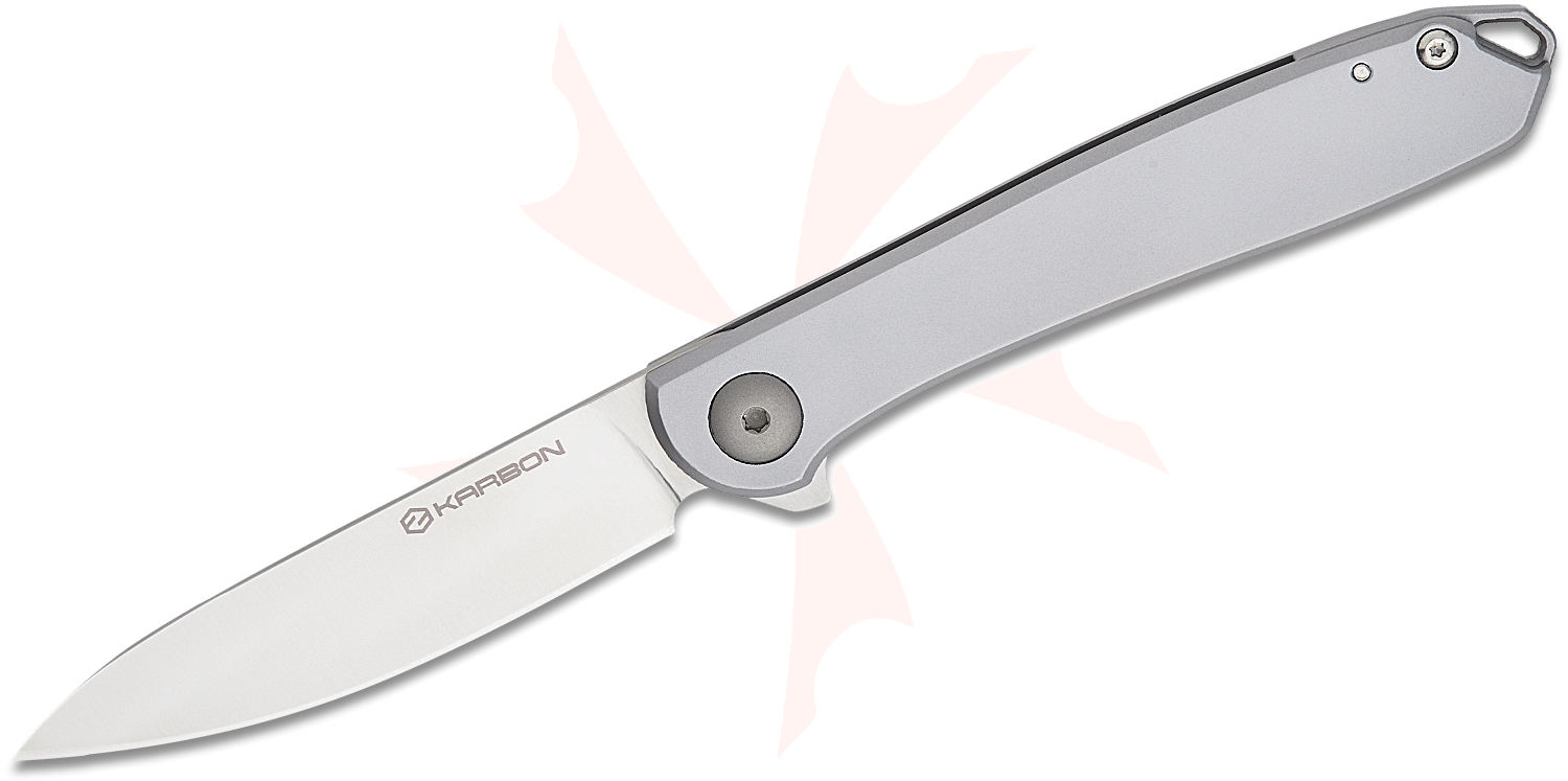 Karbon Knives Ken Onion Tidbit Frame Lock Flipper Knife 3