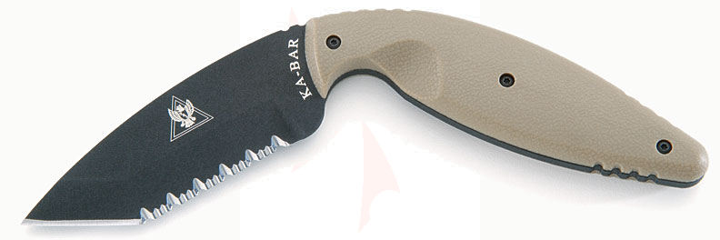 KA-BAR Large TDI Law Enforcement Coyote Brown Zytel Handle and 3.7