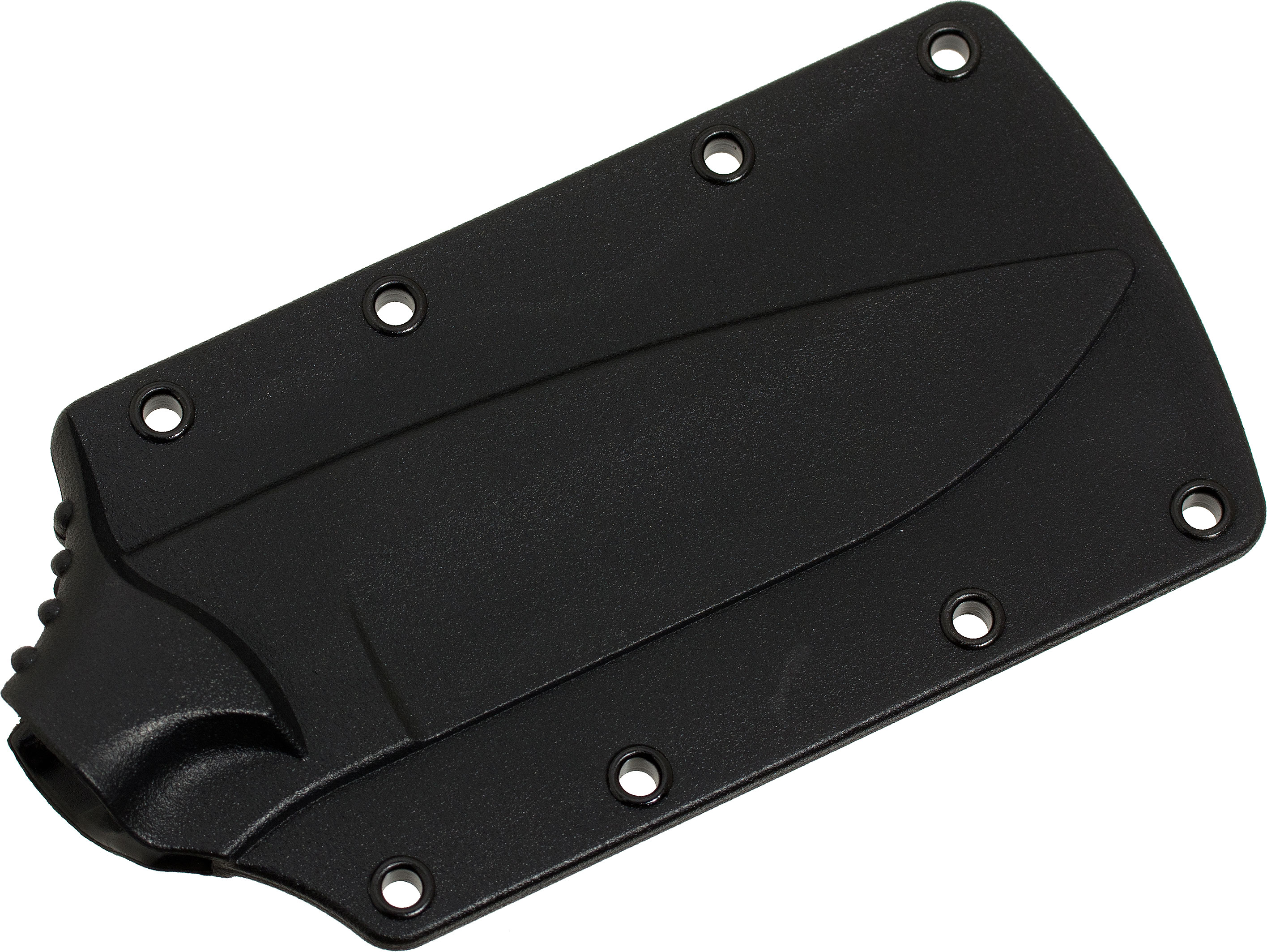 KA-BAR TDI Law Enforcement Straight Edge Knife - AUS 8A Stainless Blade, Zytel Handle, With Sheath