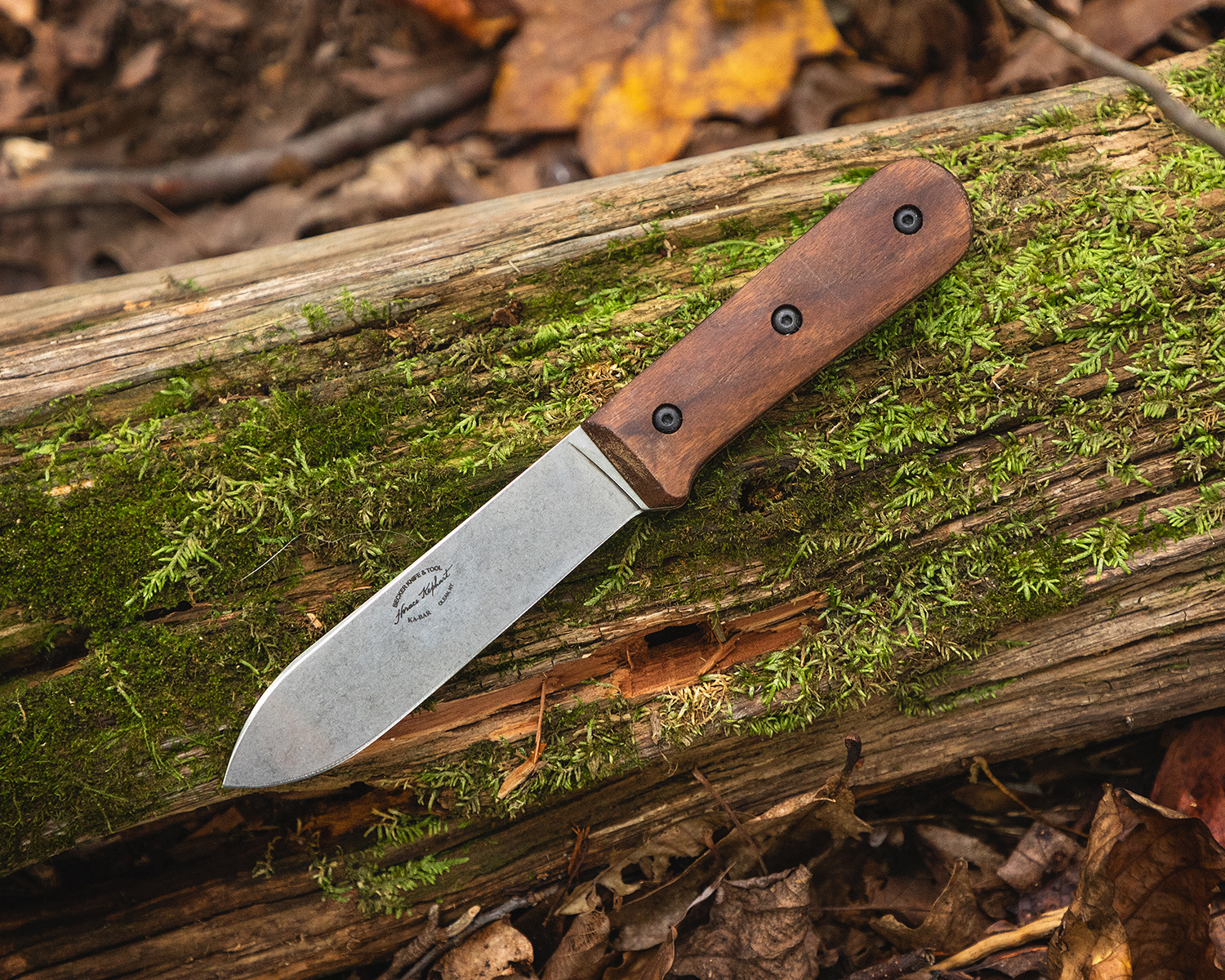 KA BAR BK62 Becker Kephart Fixed Blade Knife 5 125 1095 Stonewashed 