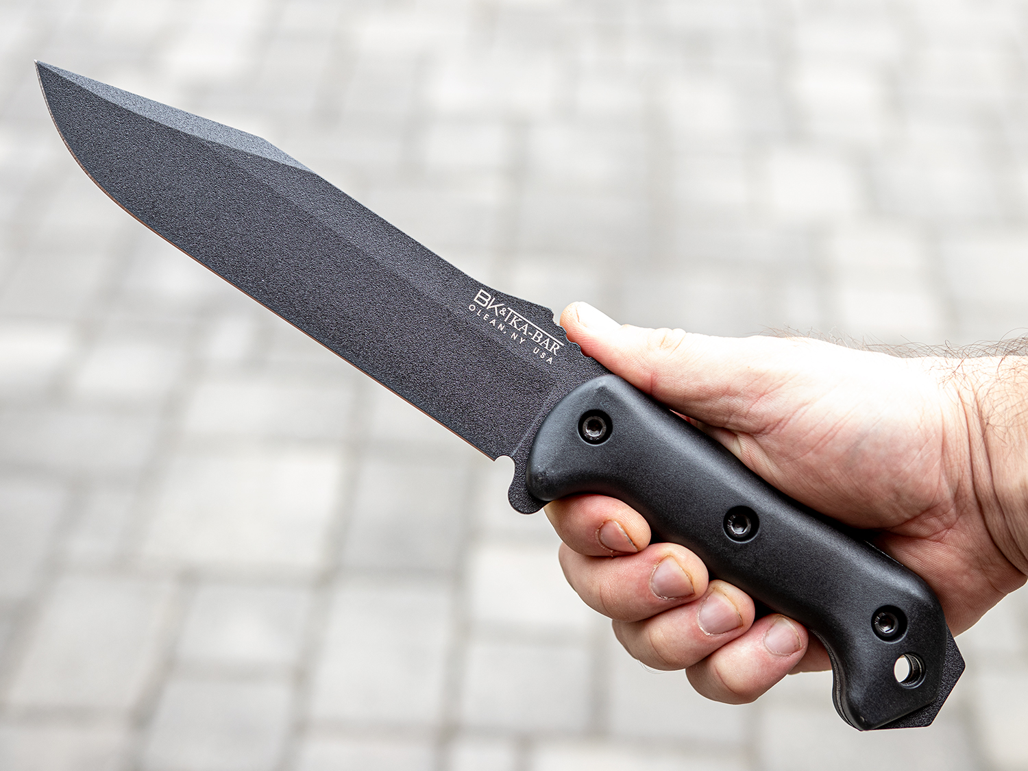 KA BAR BK7 Becker Fixed Combat Utility Knife 7 1095 Carbon Steel Blade 