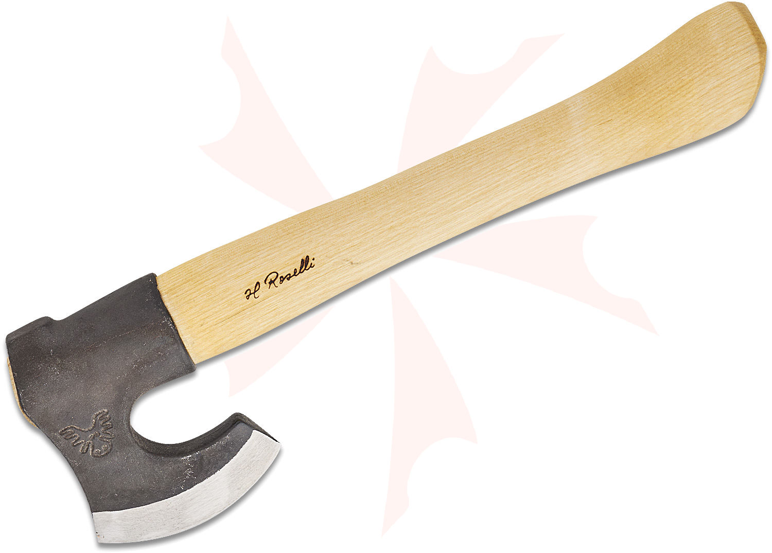 Kellam H Roselli Finnish Short Hiking Axe, Hand Forged Carbon