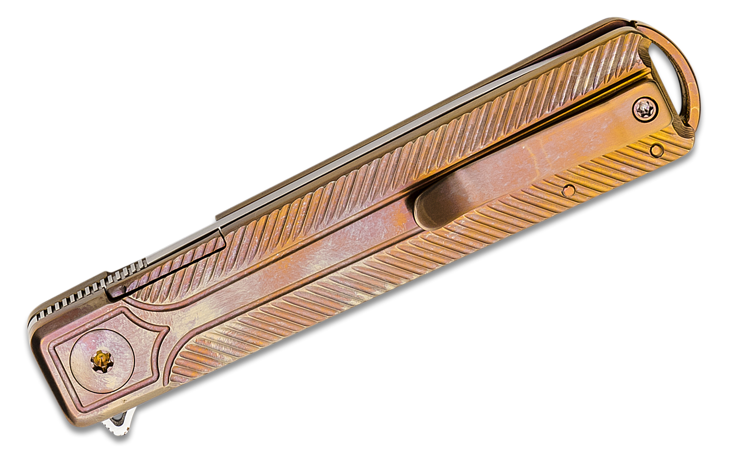 KENKEN  Ken Onion Custom Beatnik Flipper Knife 3.25