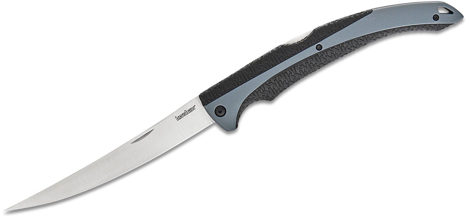 Kershaw 1258 Folding Fillet Knife 6.3 Blade, K-Texture FRN Handle
